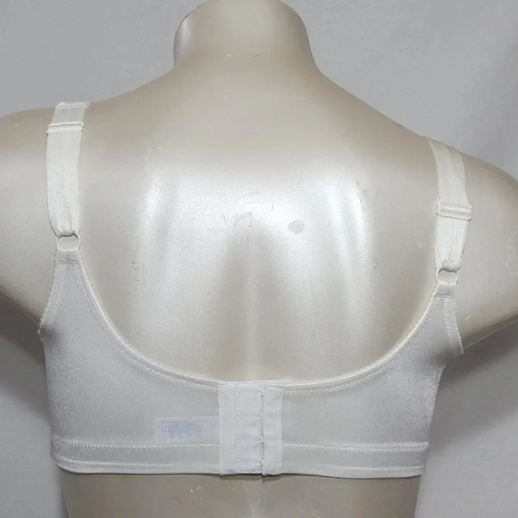 38D Exquisite Form 548 Fully Floral Lace Wire Free White NWOT - Picture 3 of 3